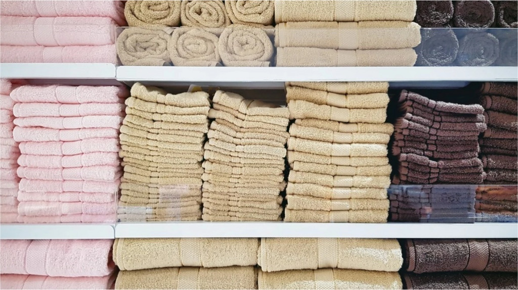 toalha-mais-vendida-2020-princesatoalhas-2-1024x574 6 truques para arrumar suas toalhas e ganhar espaço Toalha para Casa 